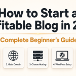 how to start a profitable blog