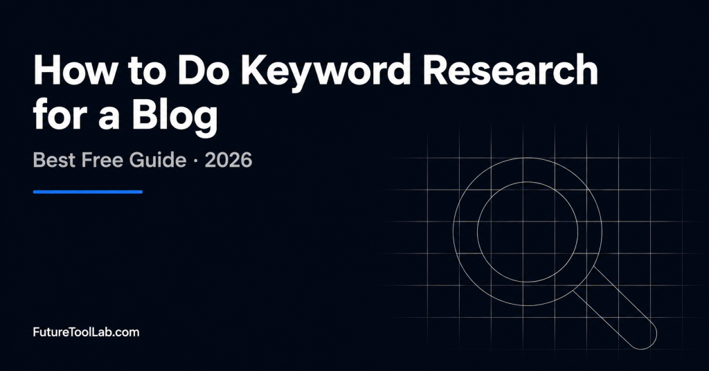 how to do keyword research for a blog