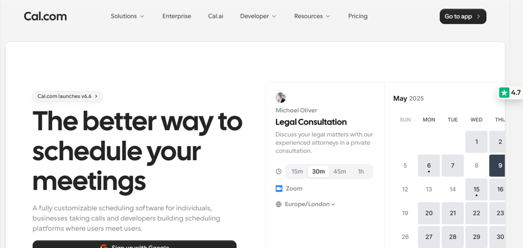 best Calendly alternatives