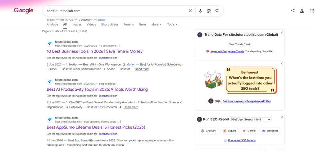 How to Know If Google Indexed Your Blog