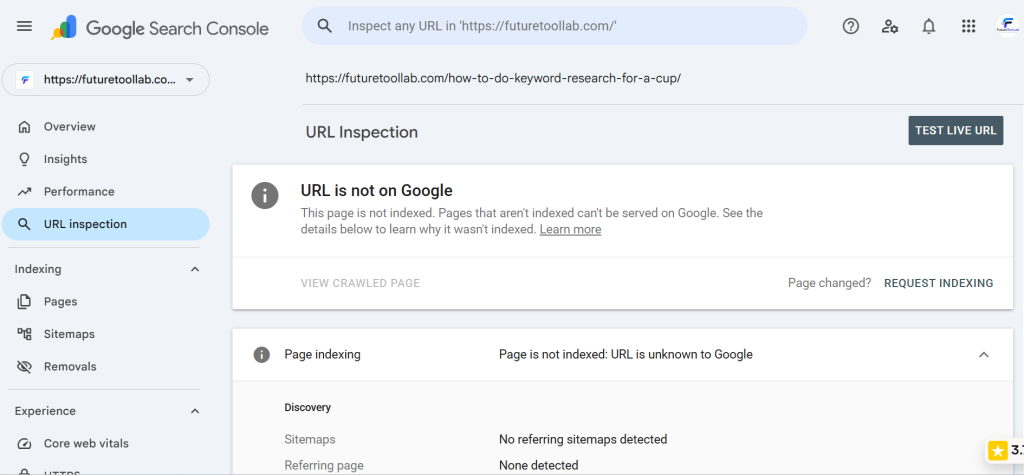 Why My Blog Is Not Showing Up on Google