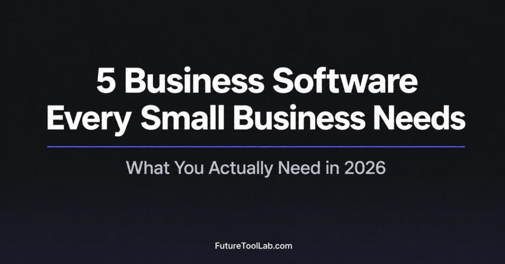 business software for small businesses