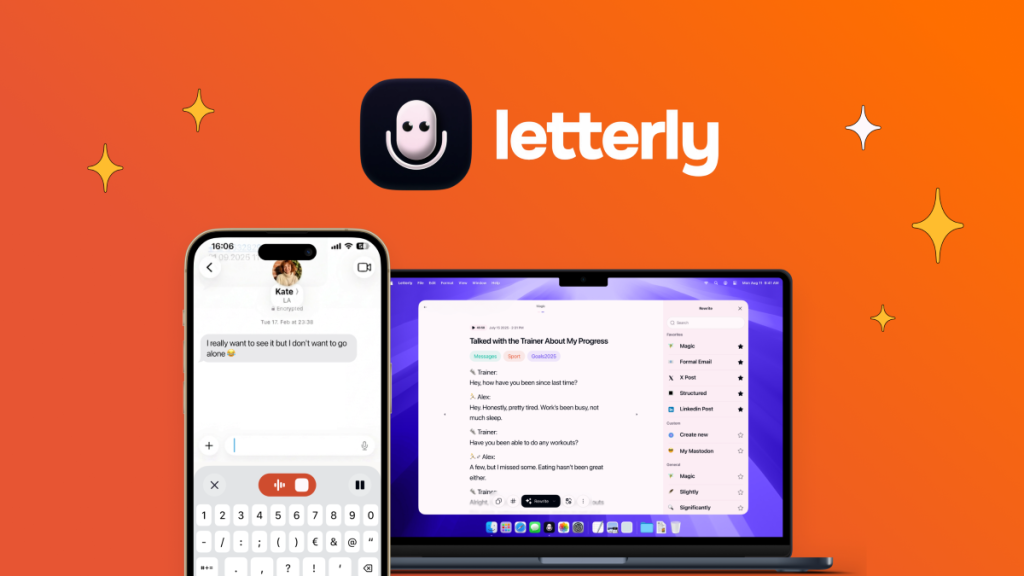 letterly-speech-to-text-app-review-2026.jpg, letterly-appsumo-lifetime-deal.jpg, letterly-voice-note-feature.jpg